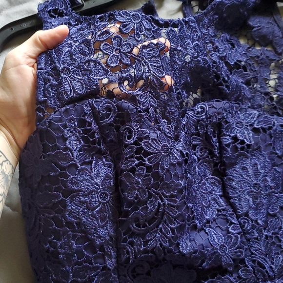 PROM/HOMECOMING/FORMAL 2 piece floral dress size 5 - Picture 3 of 8